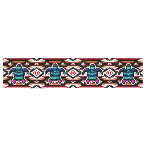 Adobe Fire Turtle Table Runner 16x72 inch Table Runner 16x72 inch e-joyer 