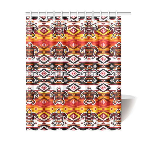 Adobe Fire Turtle2 Shower Curtain 60"x72" Shower Curtain 60"x72" e-joyer