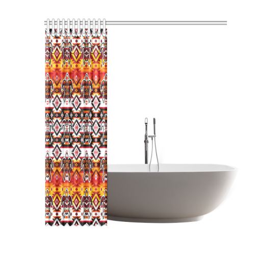 Adobe Fire Turtle2 Shower Curtain 60"x72" Shower Curtain 60"x72" e-joyer