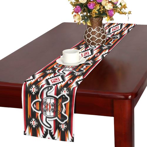 Adobe Fire Turtle2 Table Runner 16x72 inch Table Runner 16x72 inch e-joyer