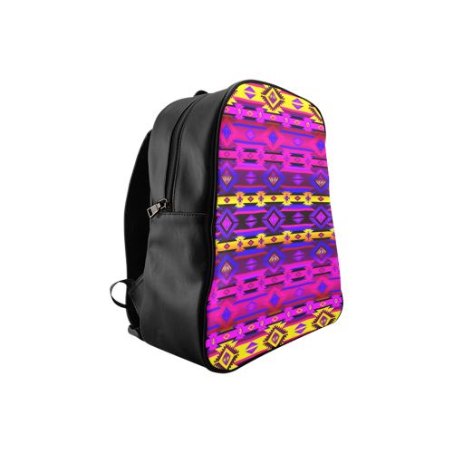 Adobe Hunt School Backpack (Model 1601)(Small) School Backpacks/Small (1601) e-joyer 