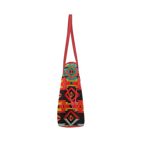 Adobe Kiva Clover Canvas Tote Bag (Model 1661) Clover Canvas Tote Bag (1661) e-joyer