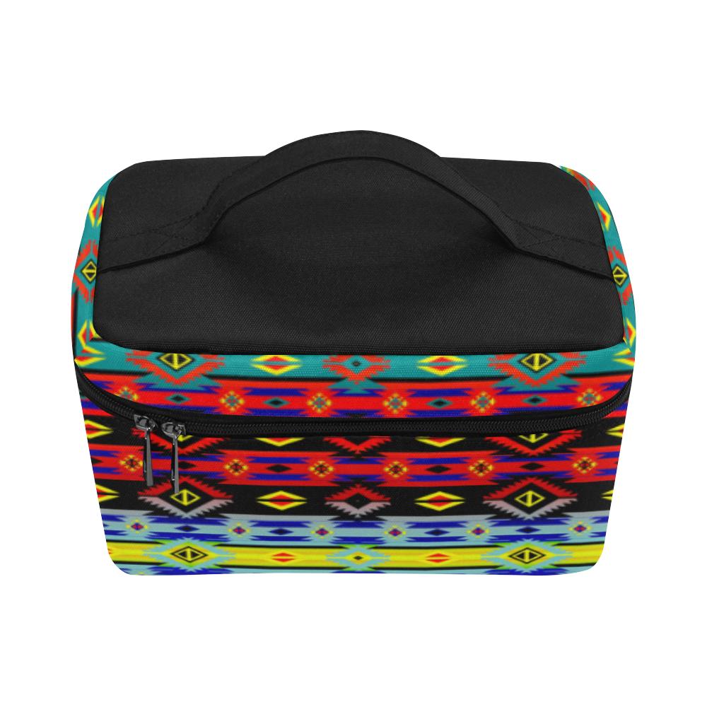 Adobe Kiva Night Cosmetic Bag/Large (Model 1658) Cosmetic Bag e-joyer