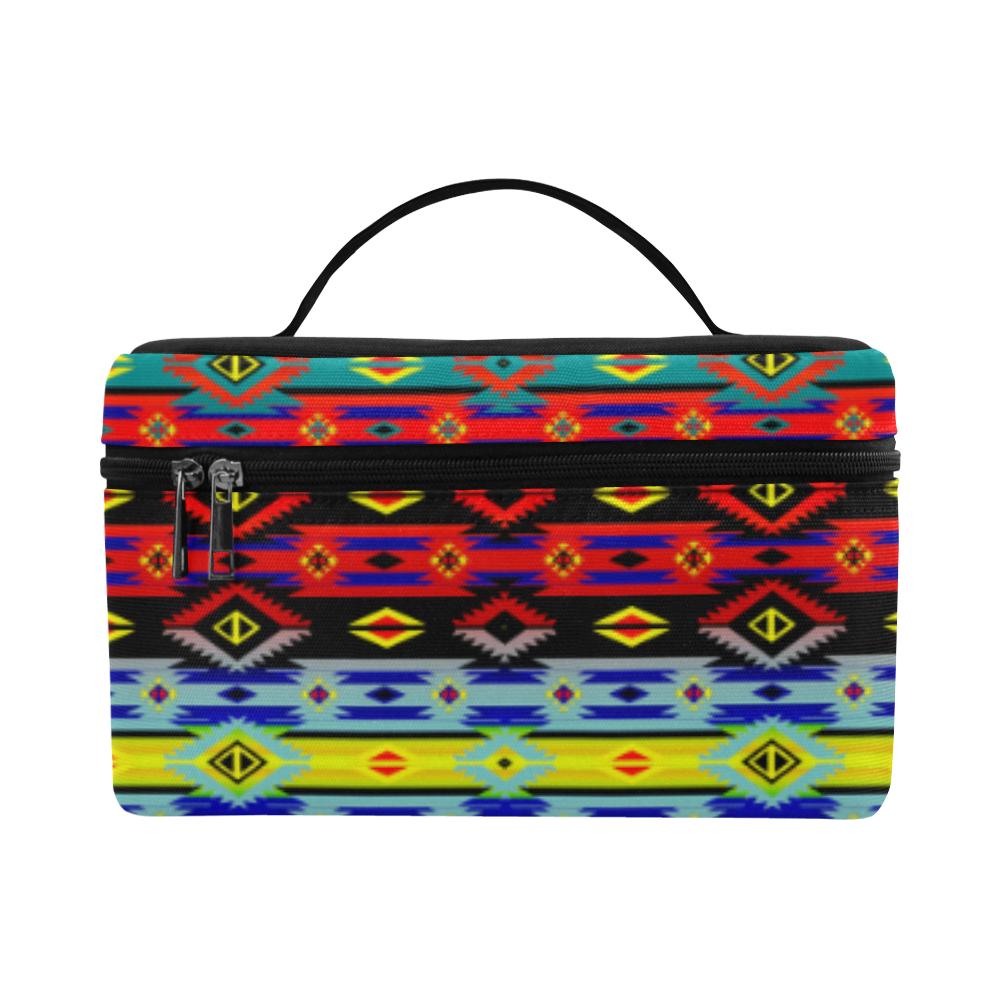Adobe Kiva Night Cosmetic Bag/Large (Model 1658) Cosmetic Bag e-joyer