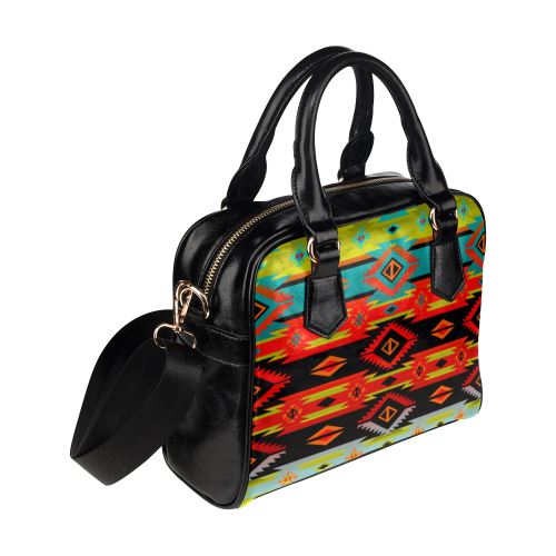 Adobe Kiva Shoulder Handbag (Model 1634) Shoulder Handbags (1634) e-joyer
