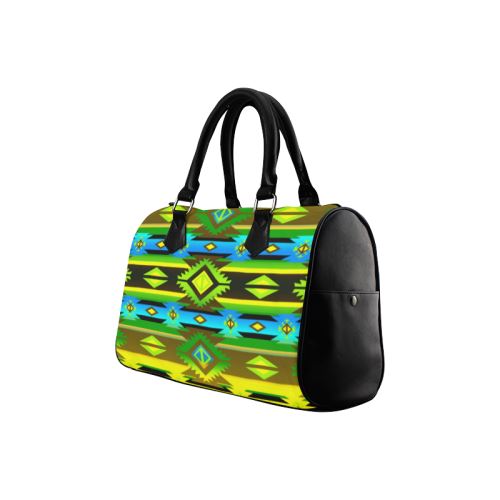 Adobe Midnight Boston Handbag (Model 1621) Boston Handbags (1621) e-joyer