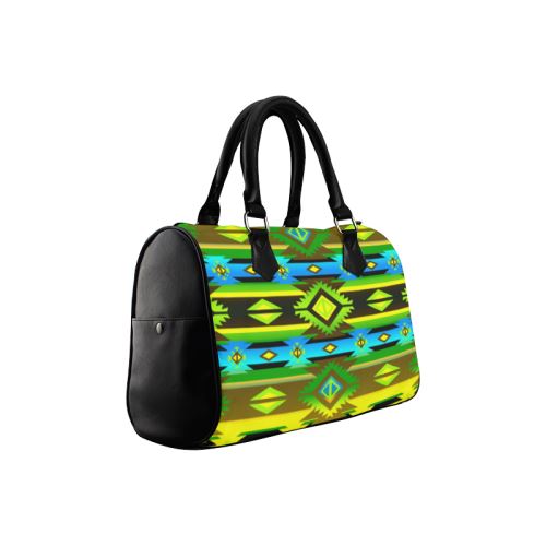 Adobe Midnight Boston Handbag (Model 1621) Boston Handbags (1621) e-joyer