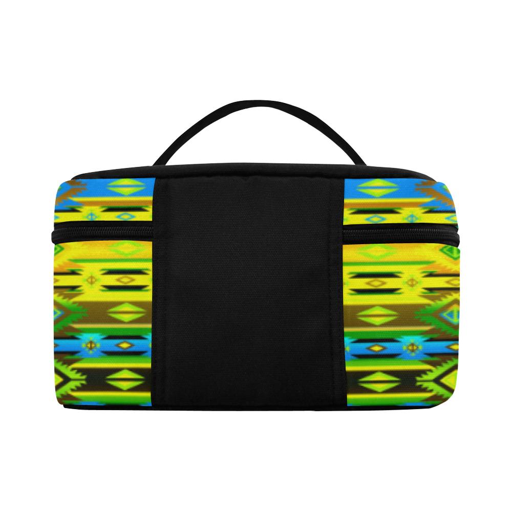 Adobe Midnight Cosmetic Bag/Large (Model 1658) Cosmetic Bag e-joyer