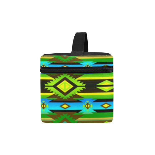 Adobe Midnight Cosmetic Bag/Large (Model 1658) Cosmetic Bag e-joyer