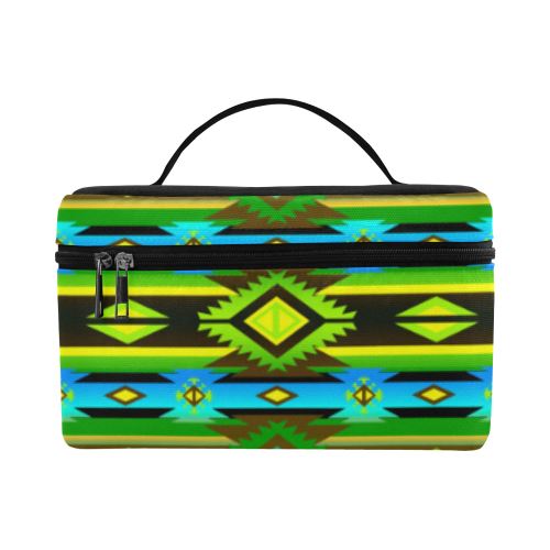 Adobe Midnight Cosmetic Bag/Large (Model 1658) Cosmetic Bag e-joyer