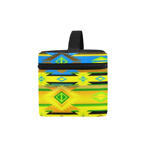 Adobe Midnight Cosmetic Bag/Large (Model 1658) Cosmetic Bag e-joyer