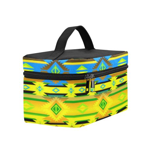 Adobe Midnight Cosmetic Bag/Large (Model 1658) Cosmetic Bag e-joyer