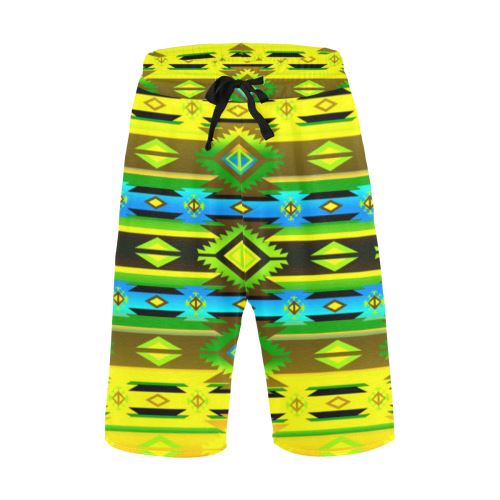 Adobe Midnight Men's All Over Print Casual Shorts (Model L23) Men's Casual Shorts (L23) e-joyer