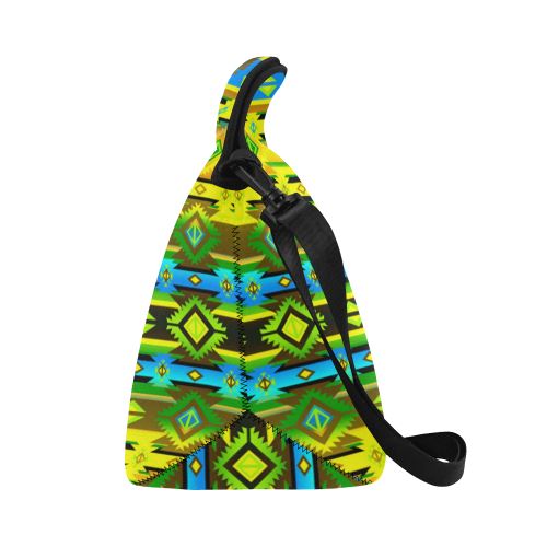 Adobe Midnight Neoprene Lunch Bag/Large (Model 1669) Neoprene Lunch Bag/Large (1669) e-joyer