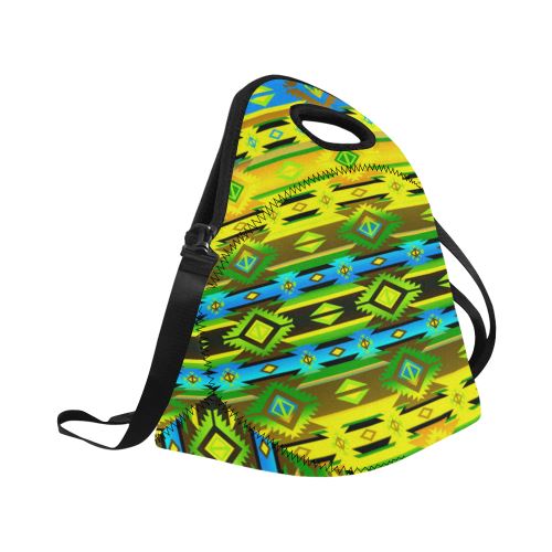 Adobe Midnight Neoprene Lunch Bag/Large (Model 1669) Neoprene Lunch Bag/Large (1669) e-joyer
