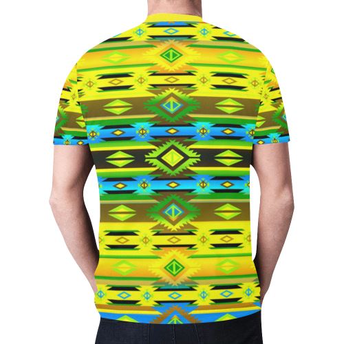 Adobe Midnight New All Over Print T-shirt for Men (Model T45) New All Over Print T-shirt for Men (T45) e-joyer