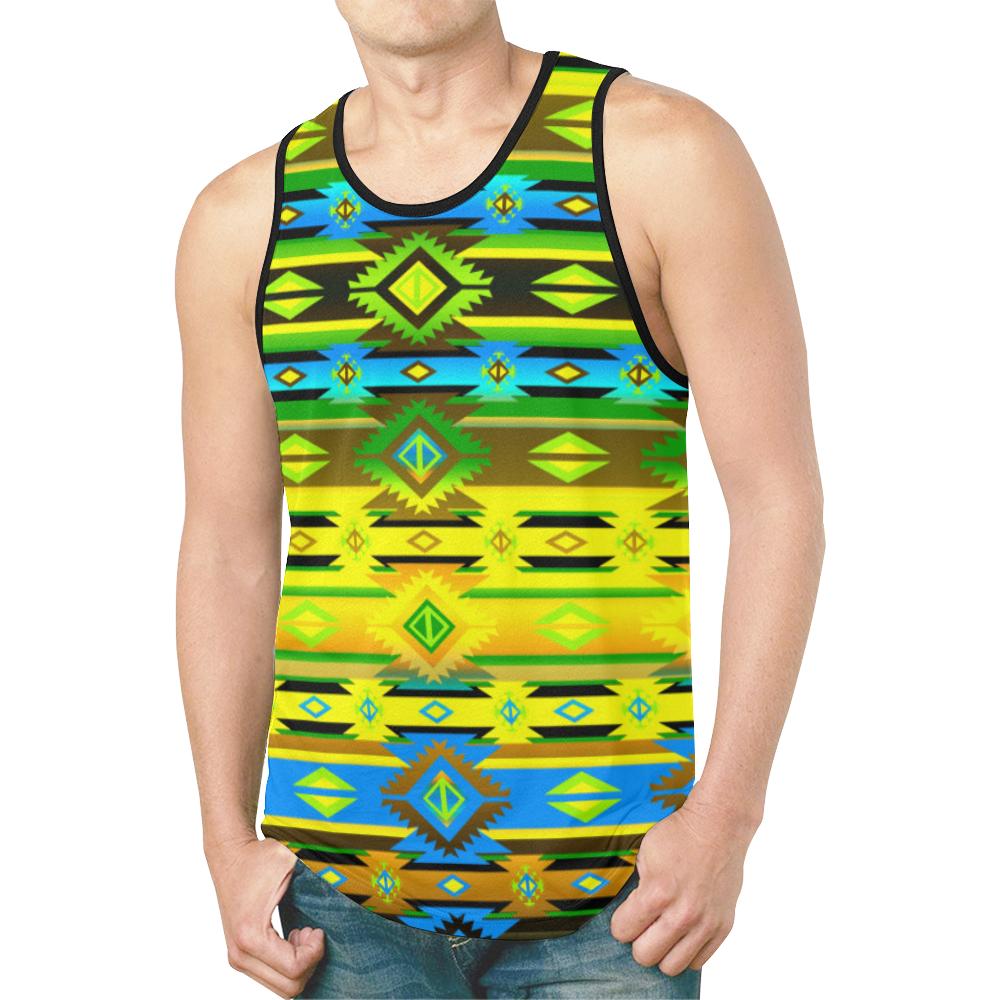 Adobe Midnight New All Over Print Tank Top for Men (Model T46) New All Over Print Tank Top for Men (T46) e-joyer