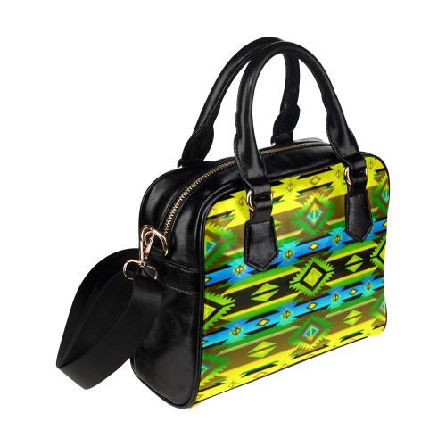 Adobe Midnight Shoulder Handbag (Model 1634) Shoulder Handbags (1634) e-joyer