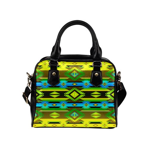 Adobe Midnight Shoulder Handbag (Model 1634) Shoulder Handbags (1634) e-joyer
