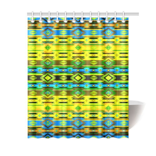 Adobe Midnight Shower Curtain 60"x72" Shower Curtain 60"x72" e-joyer