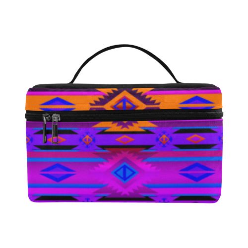 Adobe Morning Cosmetic Bag/Large (Model 1658) Cosmetic Bag e-joyer