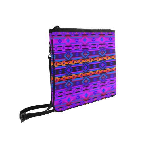 Adobe Morning Slim Clutch Bag (Model 1668) Slim Clutch Bags (1668) e-joyer