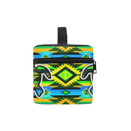 Adobe-Nature-Turtle Cosmetic Bag/Large (Model 1658) Cosmetic Bag e-joyer
