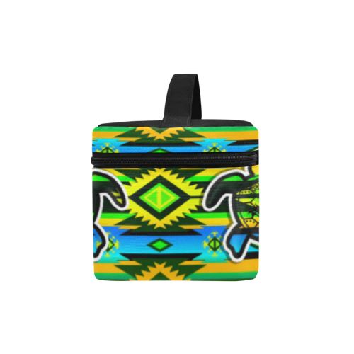 Adobe-Nature-Turtle Cosmetic Bag/Large (Model 1658) Cosmetic Bag e-joyer