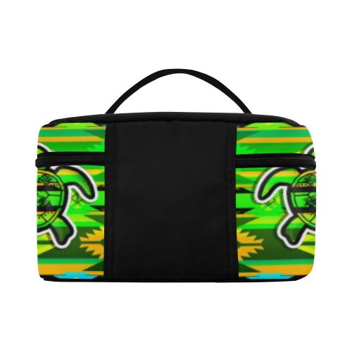 Adobe-Nature-Turtle Cosmetic Bag/Large (Model 1658) Cosmetic Bag e-joyer