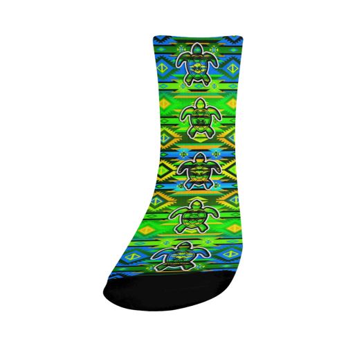 Adobe-Nature-Turtle Crew Socks Crew Socks e-joyer