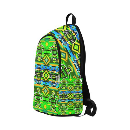 Adobe-Nature-Turtle Fabric Backpack for Adult (Model 1659) Casual Backpack for Adult (1659) e-joyer
