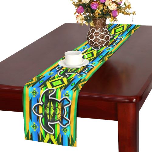 Adobe-Nature-Turtle Table Runner 16x72 inch Table Runner 16x72 inch e-joyer