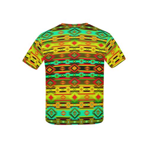 Adobe Sky All Over Print T-shirt for Kid (USA Size) (Model T40) All Over Print T-shirt for Kid (T40) e-joyer