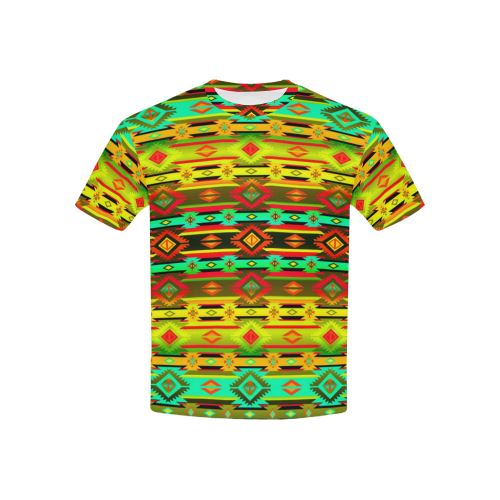 Adobe Sky All Over Print T-shirt for Kid (USA Size) (Model T40) All Over Print T-shirt for Kid (T40) e-joyer