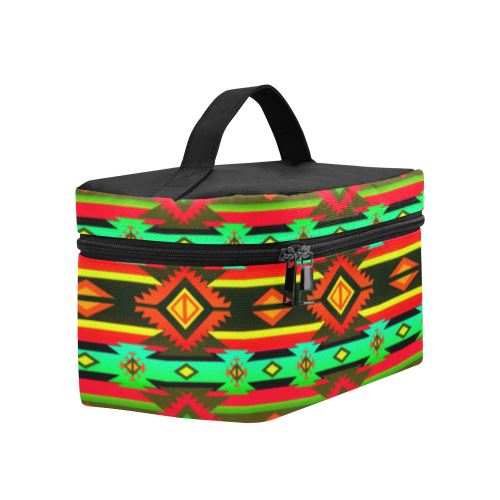 Adobe Sky Cosmetic Bag/Large (Model 1658) Cosmetic Bag e-joyer