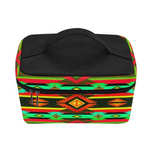 Adobe Sky Cosmetic Bag/Large (Model 1658) Cosmetic Bag e-joyer