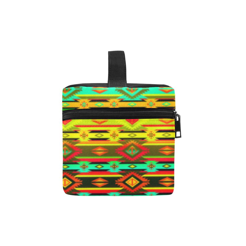 Adobe Sky Cosmetic Bag/Large (Model 1658) Cosmetic Bag e-joyer