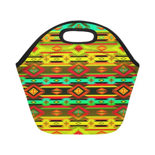 Adobe Sky Neoprene Lunch Bag/Small (Model 1669) Neoprene Lunch Bag/Small (1669) e-joyer