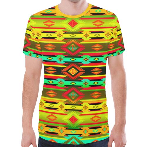 Adobe Sky New All Over Print T-shirt for Men (Model T45) New All Over Print T-shirt for Men (T45) e-joyer