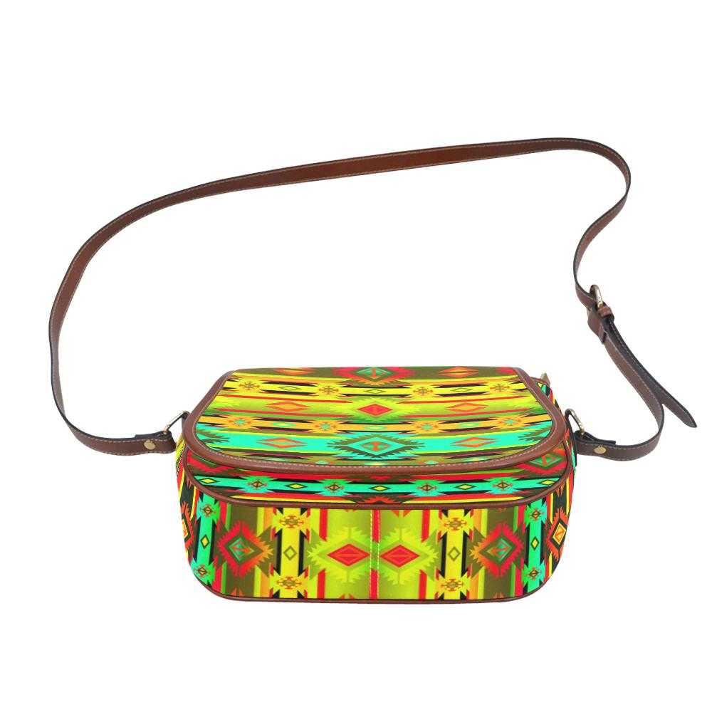 Adobe Sky Saddle Bag/Small (Model 1649) Full Customization Saddle Bag/Small (Full Customization) e-joyer