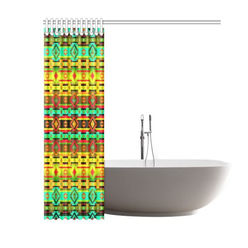 Adobe Sky Shower Curtain 60"x72" Shower Curtain 60"x72" e-joyer