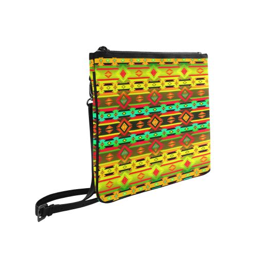 Adobe Sky Slim Clutch Bag (Model 1668) Slim Clutch Bags (1668) e-joyer