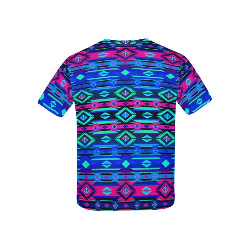 Adobe Sunset All Over Print T-shirt for Kid (USA Size) (Model T40) All Over Print T-shirt for Kid (T40) e-joyer