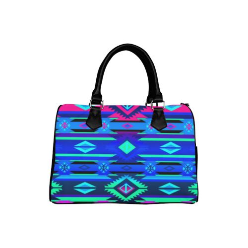 Adobe Sunset Boston Handbag (Model 1621) Boston Handbags (1621) e-joyer