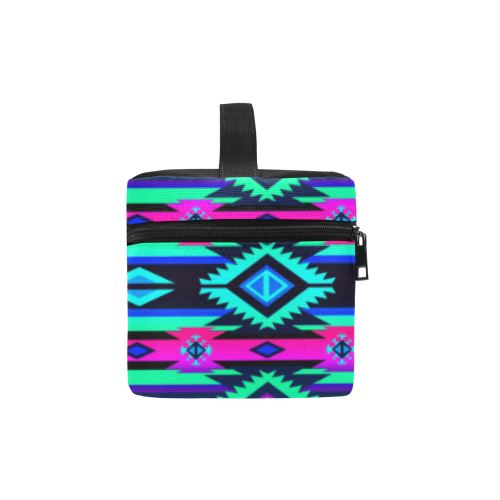 Adobe Sunset Cosmetic Bag/Large (Model 1658) Cosmetic Bag e-joyer