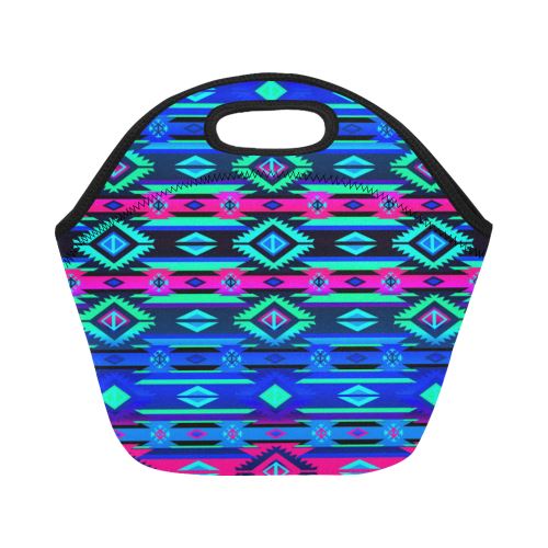 Adobe Sunset Neoprene Lunch Bag/Small (Model 1669) Neoprene Lunch Bag/Small (1669) e-joyer