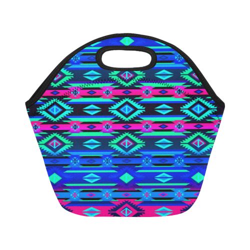 Adobe Sunset Neoprene Lunch Bag/Small (Model 1669) Neoprene Lunch Bag/Small (1669) e-joyer