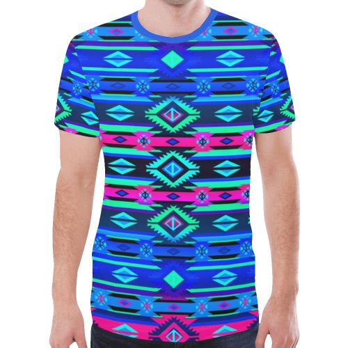 Adobe Sunset New All Over Print T-shirt for Men (Model T45) New All Over Print T-shirt for Men (T45) e-joyer