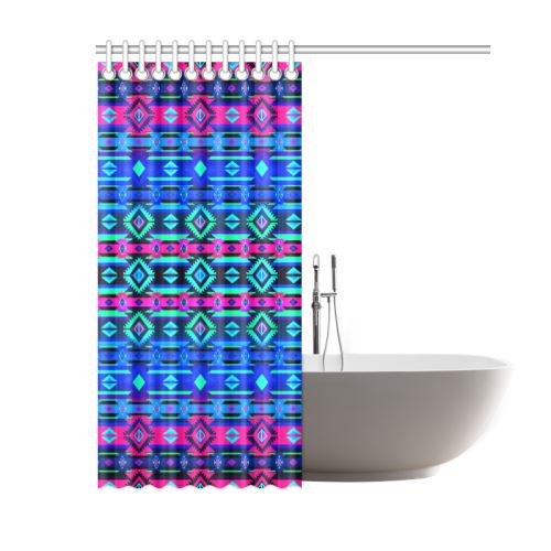 Adobe Sunset Shower Curtain 60"x72" Shower Curtain 60"x72" e-joyer