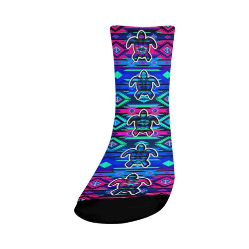 Adobe Sunset Turtle Crew Socks Crew Socks e-joyer